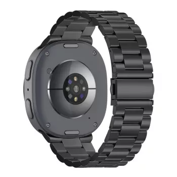 TECH-PROTECT pas iz nerjavnega jekla za Samsung Galaxy Watch 8 / 9 / Classic (40 / 44 / 46 mm) črn