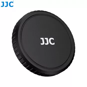 JJC LRR-OA6K2 komplet pokrova objektiva in okrasnih obročev za DJI Osmo Action 6 (črn pokrov, rdeči in modri obroči)