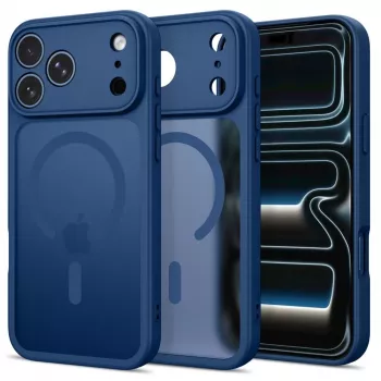 Tech-Protect Basicmag MagSafe ovitek za iPhone 17 Pro Max / 18 Pro Max – mat temno moder