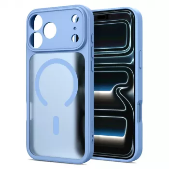 Tech-Protect BasicMag MagSafe ovitek za iPhone 17 Pro / 18 Pro mat svetlo moder