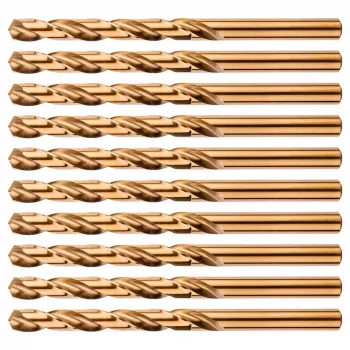 NEO TOOLS HSS-Co svedri za kovino 7,0 mm, 10 kosov (DIN 338, križni brus, 135°)