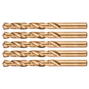 NEO TOOLS HSS-Co kobaltovi spiralni svedri za kovino, 12,0 mm, 5 kosov (DIN 338, konica 135°)