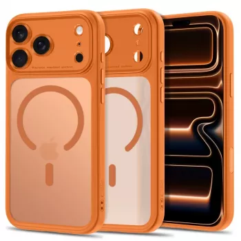 TECH-PROTECT MagPeak MagSafe ovitek za iPhone 17 Pro / 18 Pro - mat Cosmic Orange