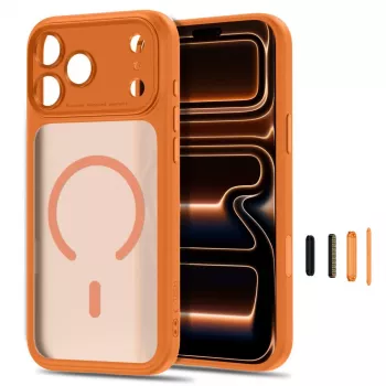 TECH-PROTECT MagPeak MagSafe ovitek za iPhone 17 Pro / 18 Pro - mat Cosmic Orange