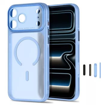 TECH-PROTECT MagPrime MagSafe ovitek za iPhone 17 Pro / 18 Pro mat svetlo moder
