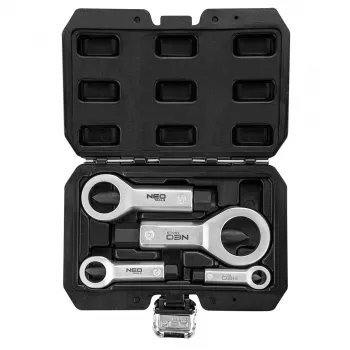 NEO TOOLS komplet razbijalcev matic 4 kosi 9-27mm CrV jeklo s kovčkom TOP-11-925