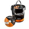 NEO TOOLS rezalne plošče za kovino 41A 60 S BF - 125x1,0x22,23 mm JEKLO/INOX, 100 kosov v vedru