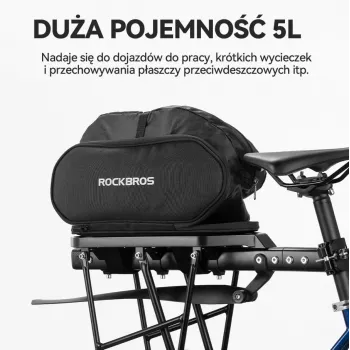 Rockbros 30140062001 prtljažna torba 5L, črna