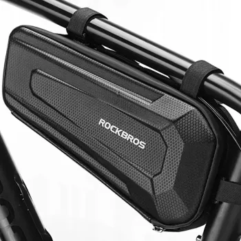 Rockbros B67 vodoodporna okvirna torba za kolo - črna