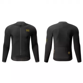 ROCKBROS YDWT020 Diamond termična kolesarska majica - črna, XL