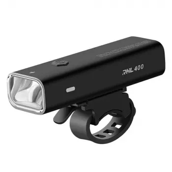 ROCKBROS RHL400 sprednja kolesarska luč 400 lm USB-C črna