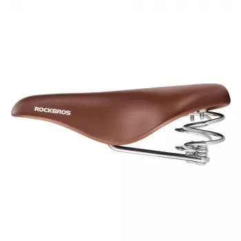 ROCKBROS 6800S retro udobno kolesarsko sedež - rjavo