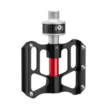 ROCKBROS K3462F-BK platformna pedala s hitro sponko - črna