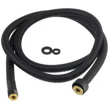 DEANTE tuš cev za armature s 3 luknjami, 150 cm, krom