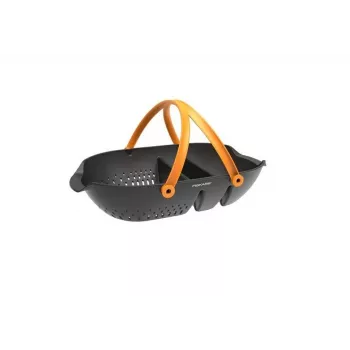 FISKARS PLUS vrtna košara za obiranje 25 L, vrtno zelena