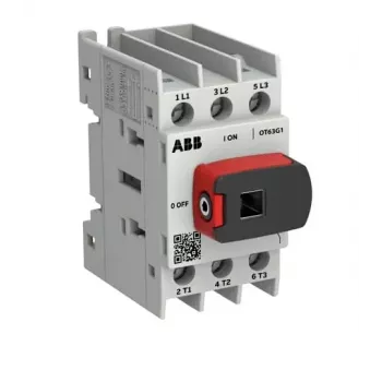 ABB OT Plus OT63G1-3BS63 A odklopnik, okvir G1, 3-polni, z ročajem