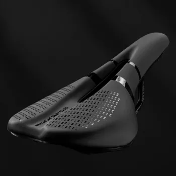 ROCKBROS 8182 Urban Comfort Anatomic kolesarsko sedlo, črno