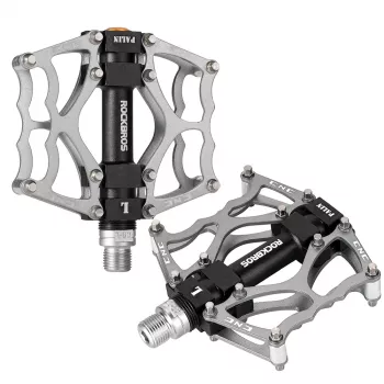 ROCKBROS JT201012LS aluminijaste platformne pedale - srebrne