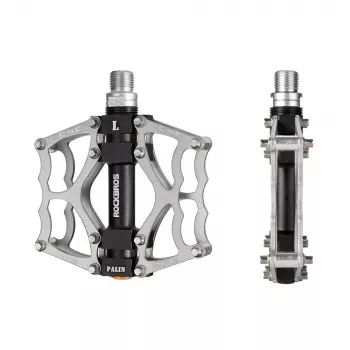 ROCKBROS JT201012LS aluminijaste platformne pedale - srebrne