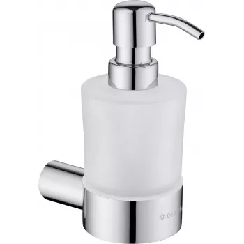 Stenski ročni dozirnik mila DEANTE ADR_0421 za sistem tekočega mila Tork S1, 1000 ml, bela ABS plastika