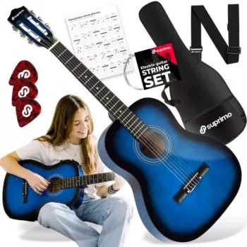 SUPRIMO CG34 BB koncertna kitara velikost 3/4 36 inch Blueburst