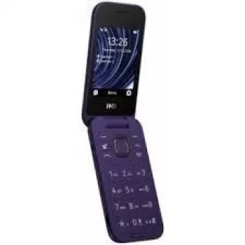 HMD 2660 Flip vijoličen 4G LTE Dual SIM telefon zložljiv