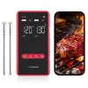 METAPEN Meatmeet X Pro Bluetooth/Wi-Fi kuhinjski termometer z aplikacijo za žar, pečico, prekajevanje - črn