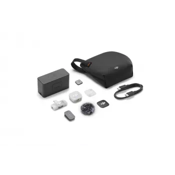 DJI Mic Mini 2 brezžični mikrofonski sistem (1 TX + 1 Mobile RX + polnilno ohišje)