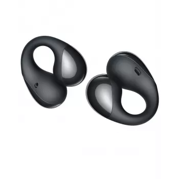 Soundpeats PearlClip Pro prave brezžične ušesne slušalke z odprtim ušesom in klipsno pritrditvijo, AI ENC, Bluetooth 5.3, 32h baterija, IPX4, črne