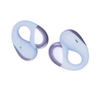 Soundpeats PearlClip Pro brezžične ušesne slušalke z odprtim ušesom, Bluetooth 5.3, ENC mikrofoni, IPX4, 32h baterija, vijolične