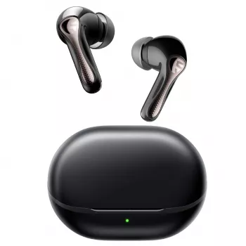 Soundpeats Air5 Pro brezžične ušesne slušalke s hibridnim ANC, LDAC, Bluetooth 5.3, črne