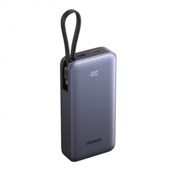 UGREEN PB537 20000 mAh 55W prenosna baterija siva