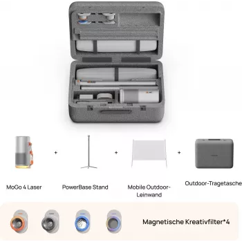XGIMI MoGo 4 Laser Beamer+ zunanji paket - DLP projektor