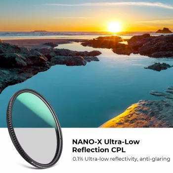 KF Concept Nano-X krožni polarizacijski filter z ultra nizkim odbojem 40,5 mm