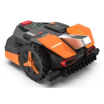 Worx Landroid WR202E robotska kosilnica z inteligentnim krmiljenjem, 250 m², košnja do roba, 20–50 mm, Wi-Fi in Bluetooth, senzor dežja, 20V PowerShare