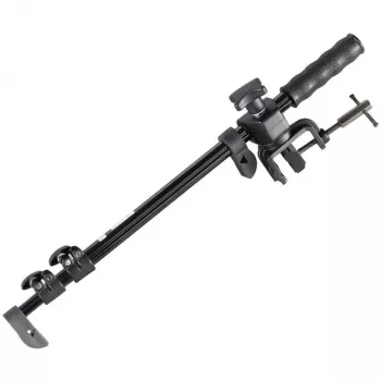 Godox LSA-14 zgibni ročni nosilec s super objemko, 53 cm, obremenitev 2 kg, črn