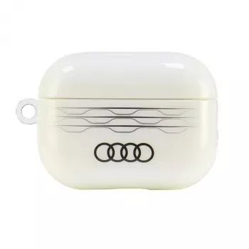 Audi IML Geometric Pattern ovitek za AirPods Pro 2 bel