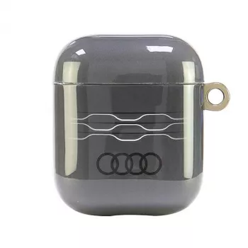 Audi IML Geometric Pattern ovitek za Apple AirPods 1/2 - siv