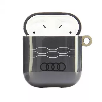 Audi IML Geometric Pattern ovitek za Apple AirPods 1/2 - siv