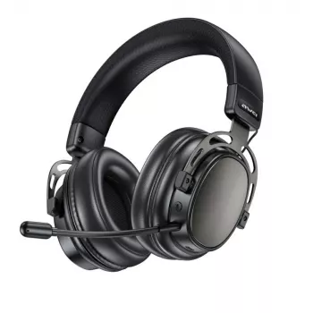 AWEI AT36 brezžične over-ear slušalke z mikrofonom, Bluetooth 5.4, črne