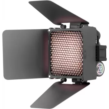 Zhiyun M20 Combo 20W bi-color LED video komplet z RGB, mini stojalom, difuzorjem, mrežo, barndoors