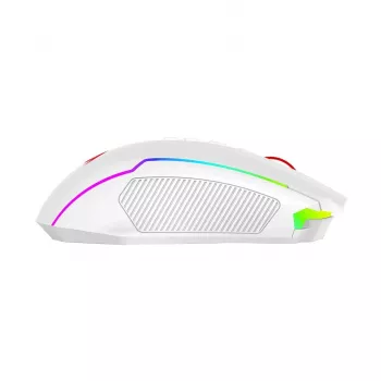 Redragon M914W-RGB NIX brezžična igralna miška, 5000 DPI, bela