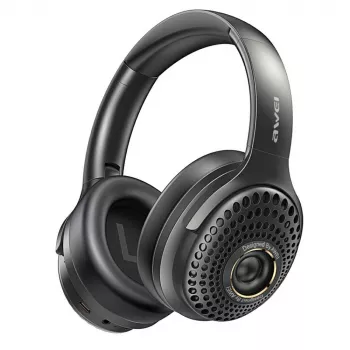 AWEI AT30 Bluetooth 6.0 brezžične slušalke, črne