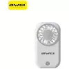 AWEI F57 ročni ventilator, bel