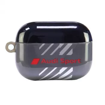 Audi IML Sport ovitek za AirPods Pro 2, črn AUS-IMLAPP2-RSQ/D1-BK