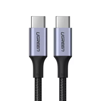 UGREEN USB-C na USB-C kabel 100W 5A črn 1,5m
