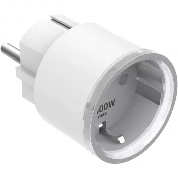 Jackery x Shelly Smart Plug Pro Wi-Fi vtičnica za spremljanje porabe energije, 16A, 3680W, Alexa in Google Assistant, bela