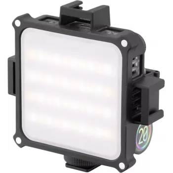 Zhiyun M20 RGB LED osvetlitev z močjo 20W, 2700K-6500K CCT, HSI barvni načini, OLED zaslon, magnetna hrbtna stran, USB-C PD polnjenje