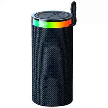 USAMS YX018 prenosni Bluetooth 5.4 zvočnik črn