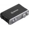 BOYA BY-AM1 2-kanalni avdio vmesnik USB-C z vhodi XLR/TRS, +48V fantomsko napajanje in neposredno spremljanje